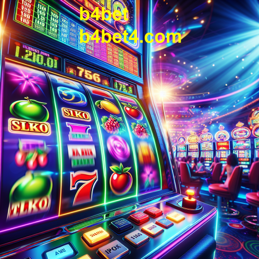 Descubra a Emoção das Máquinas de Slots no b4bet
